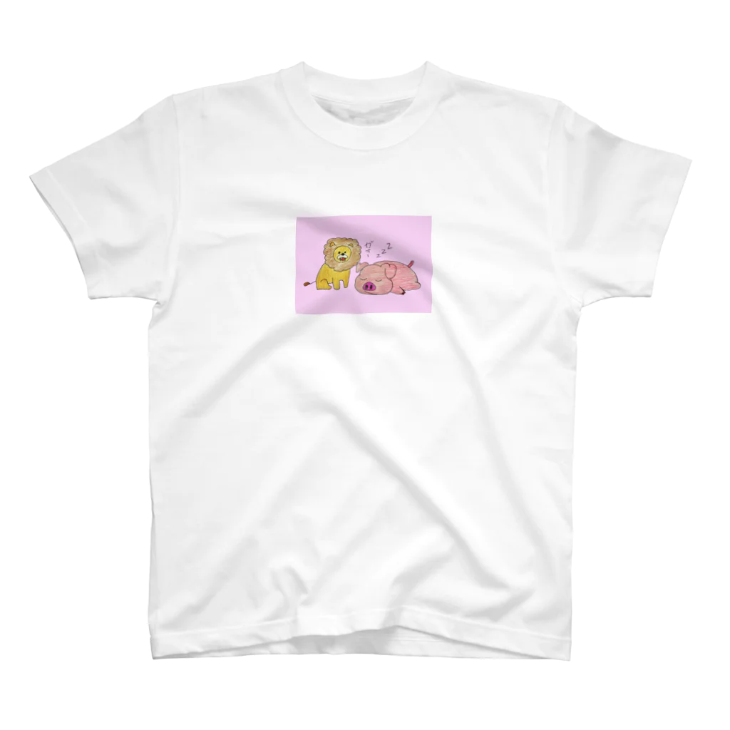 おさるさんのらいおん スタンダードTシャツ