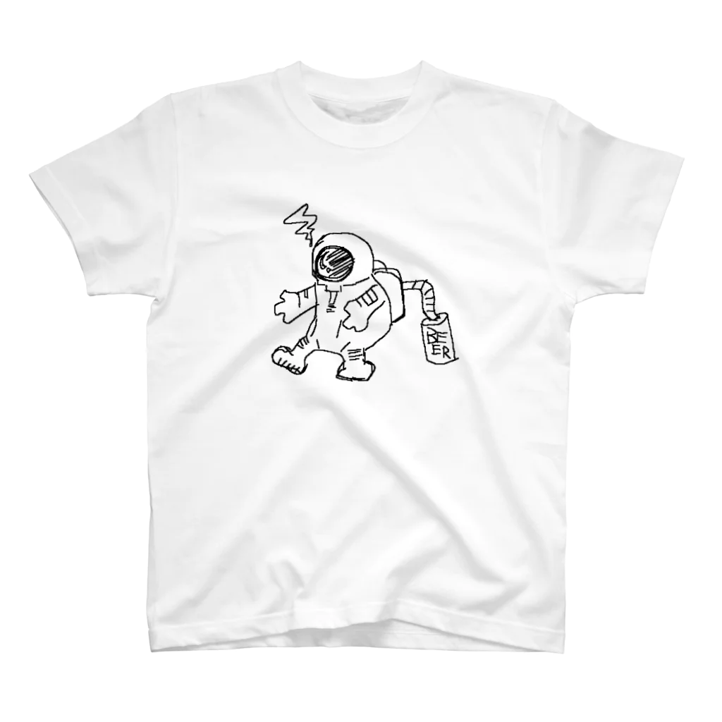 kusaののんだくれ宇宙飛行士 Regular Fit T-Shirt