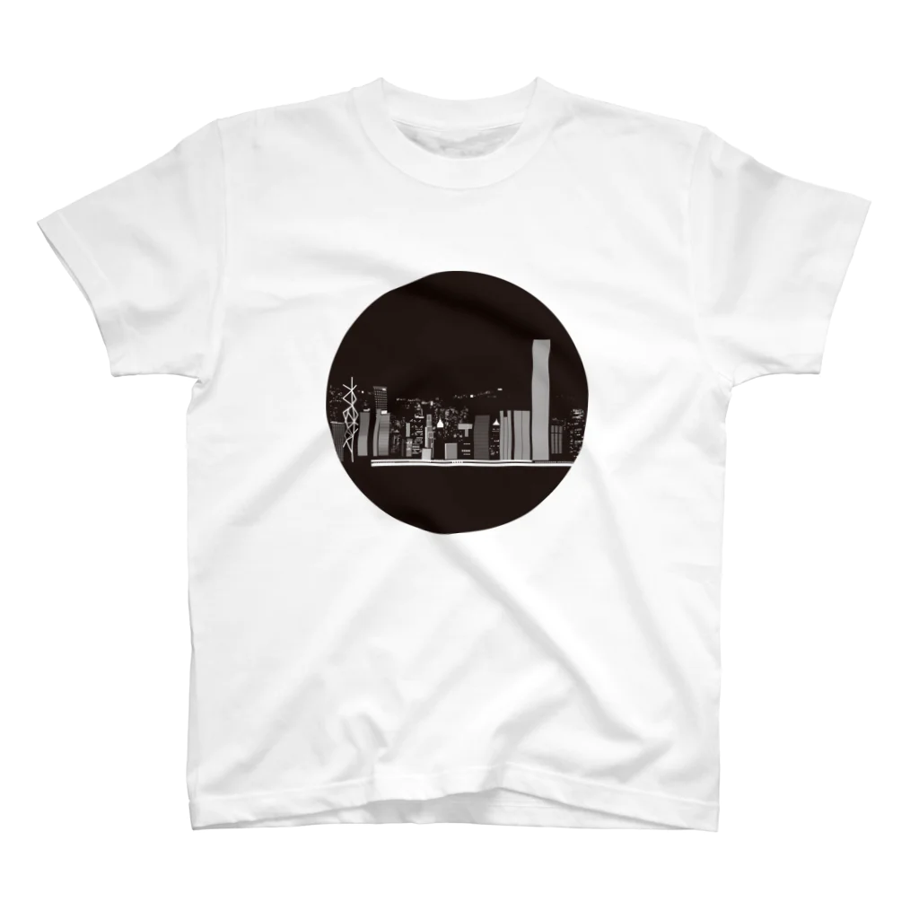 まおまおのHongKong夜景 スタンダードTシャツ