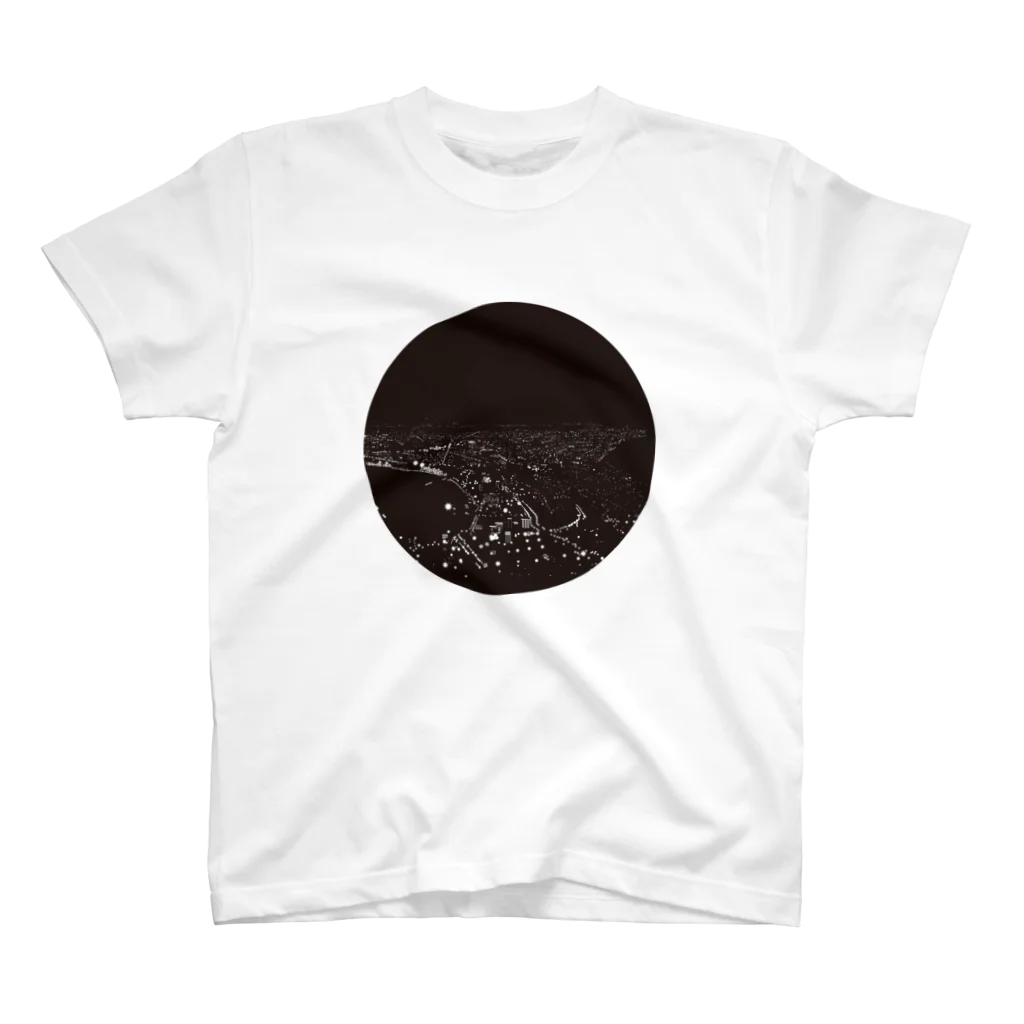 まおまおのHakodate夜景 スタンダードTシャツ