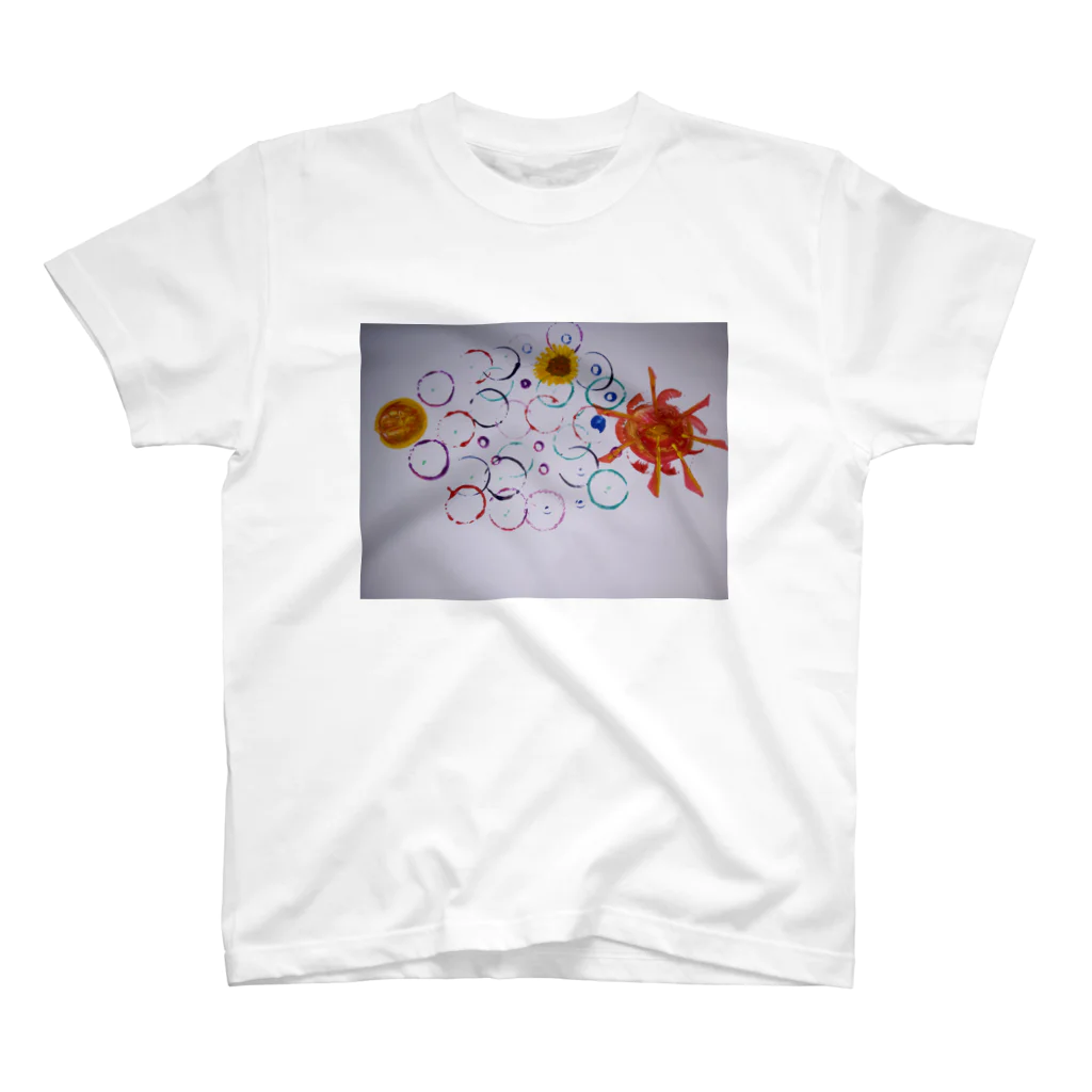 tomozou15の夏の月と太陽☀️ スタンダードTシャツ
