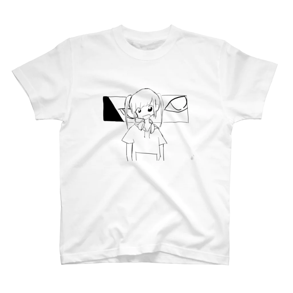 ANU HOUSEの誰かが見ている スタンダードTシャツ