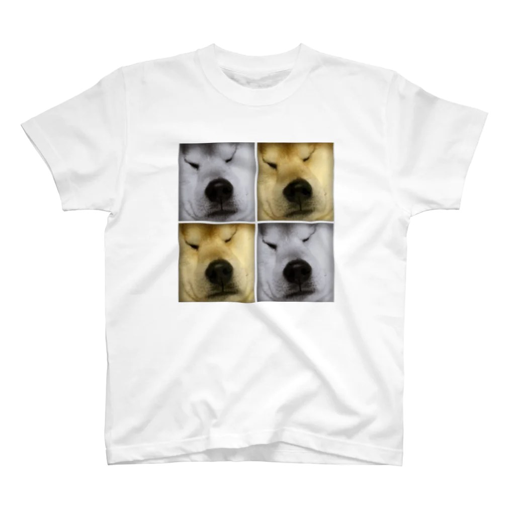 Laughing Place　柴犬の舘のおすもうさん柴 Regular Fit T-Shirt