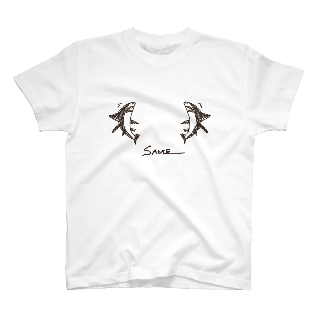 字描きおゆみのSAME Regular Fit T-Shirt