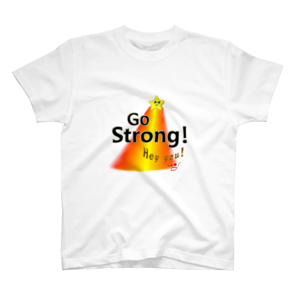 Good wavesのGo Strong！ Regular Fit T-Shirt