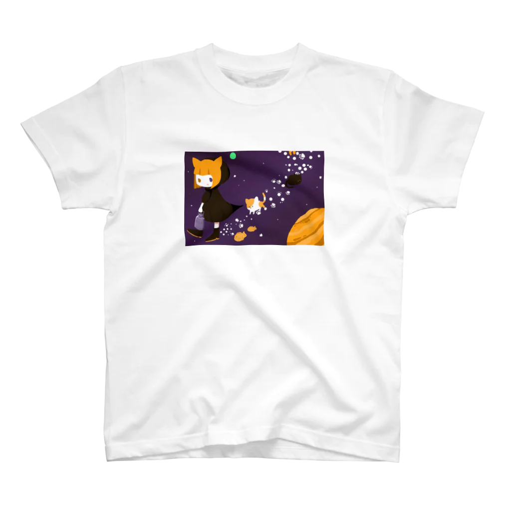 宇宙たいやきの宇宙たいやき　カスタード Regular Fit T-Shirt