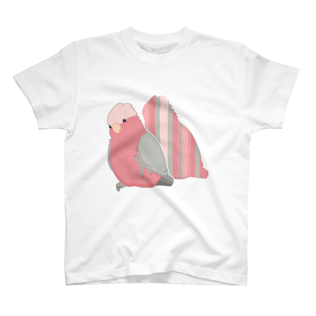 petitassortのモモイロインコＴシャツ スタンダードTシャツ