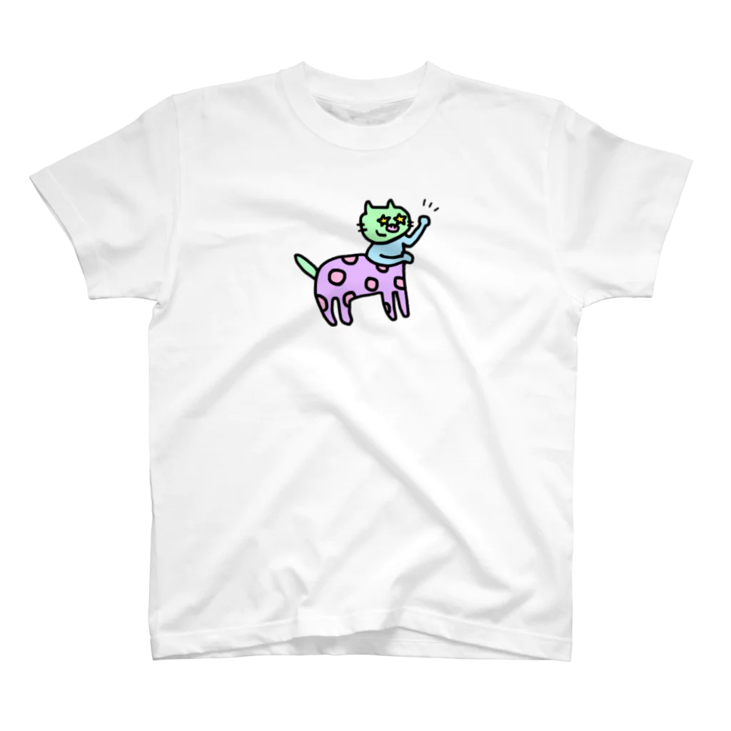 nekonoのキラキラくん スタンダードTシャツ