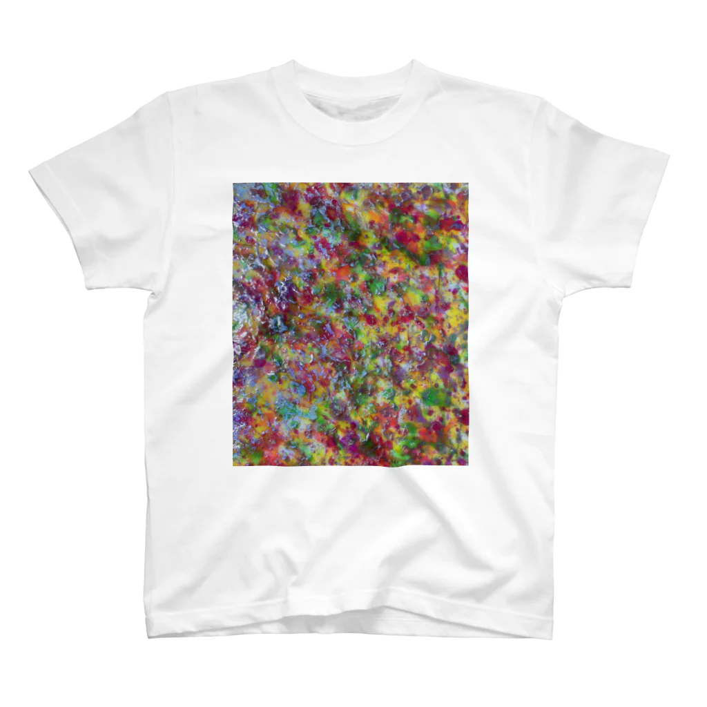 でおきしりぼ子の実験室のFluorish_Colours(規定の大きさ) スタンダードTシャツ