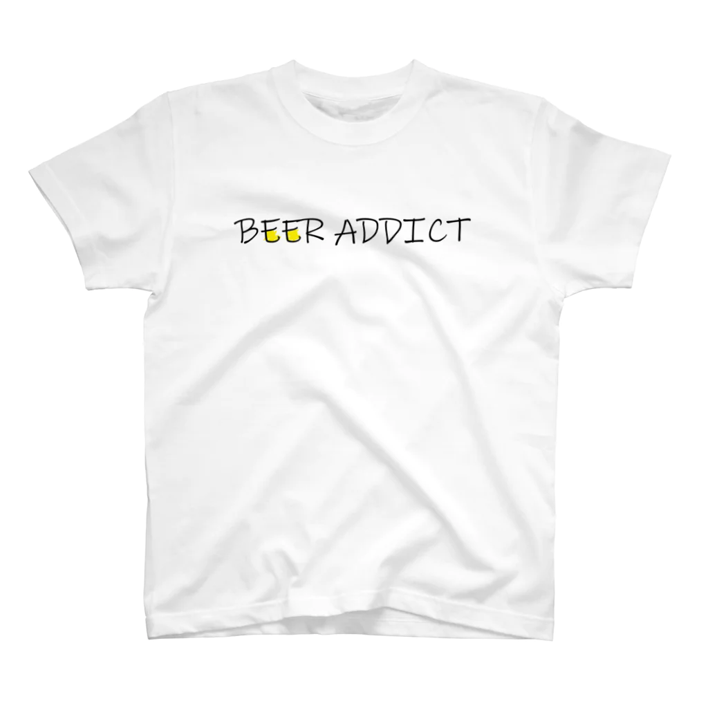 BEER ADDICT(ビール中毒）のBEER ADDICT Regular Fit T-Shirt