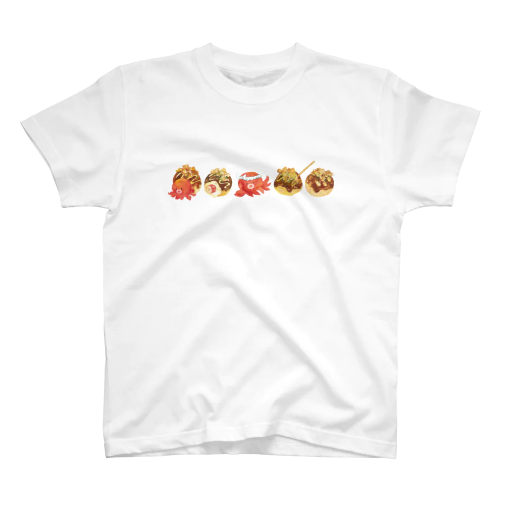 さとろくのたこ焼きT スタンダードTシャツ