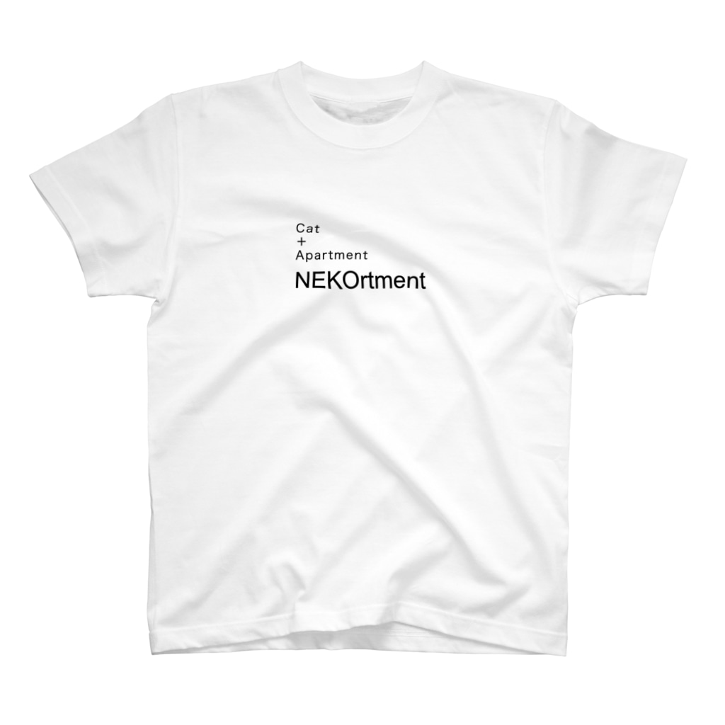 NEKO rtmentの2CATS(UME&MUGI)横 T-Shirt