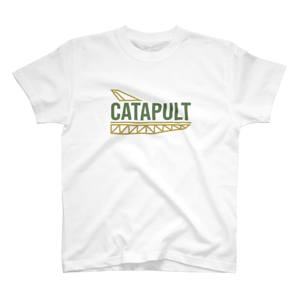 kimchinのカタパルト CATAPULT ロゴ Regular Fit T-Shirt