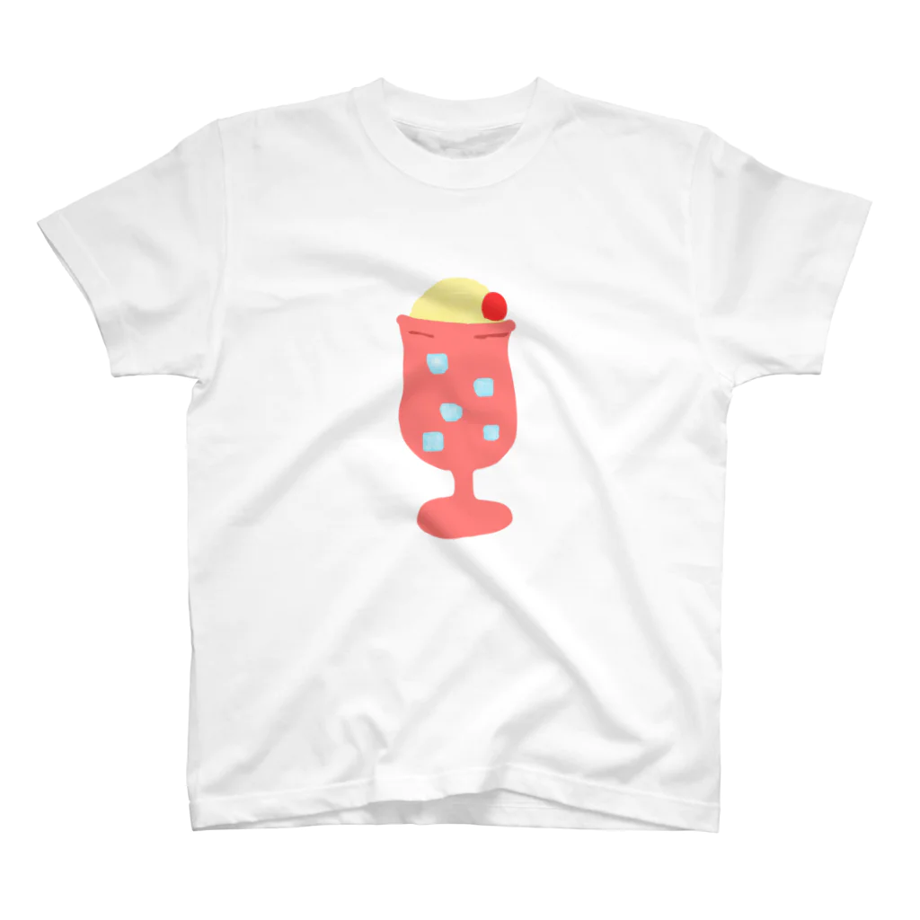 ドラセナのいちごクリームソーダ Regular Fit T-Shirt