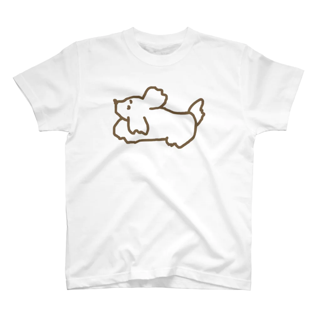 パピーズのぱぴちゃんのシンプルなぱぴちゃん スタンダードTシャツ