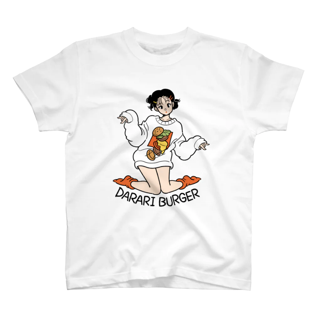 イラストレーターのサンレモのDARARI BURGER T Regular Fit T-Shirt