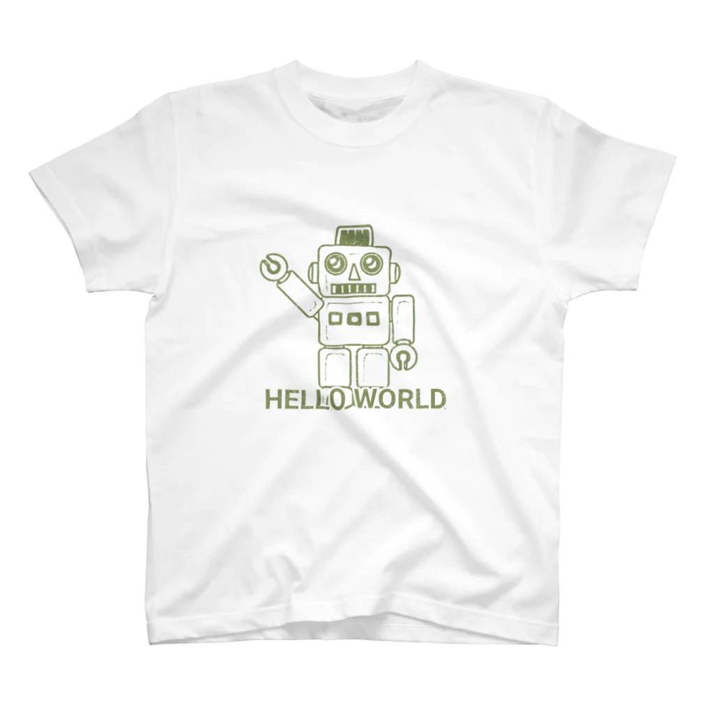 DIAGONAL MODEのHELLO WORLD スタンダードTシャツ