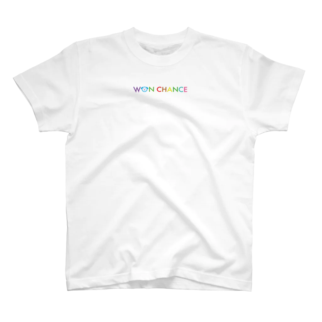 WON CHANCE ワンチャンスのWON CHANCE（ワンチャンス・ロゴ） スタンダードTシャツ