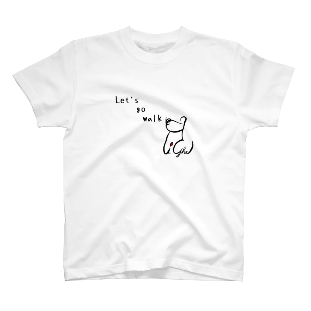 DelightのLet's go walk Regular Fit T-Shirt