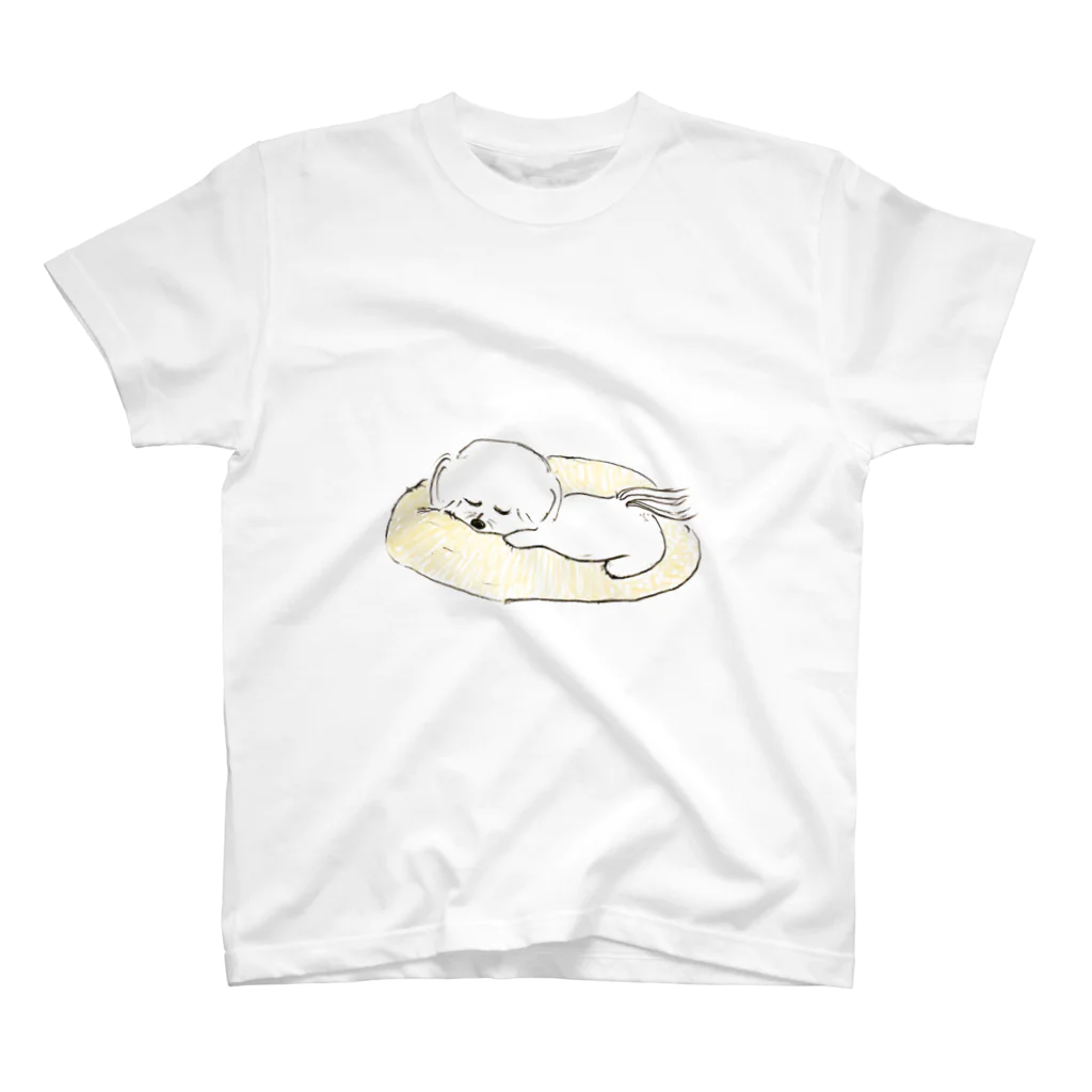 tiny-stuffの寝んねビションちゃん Regular Fit T-Shirt