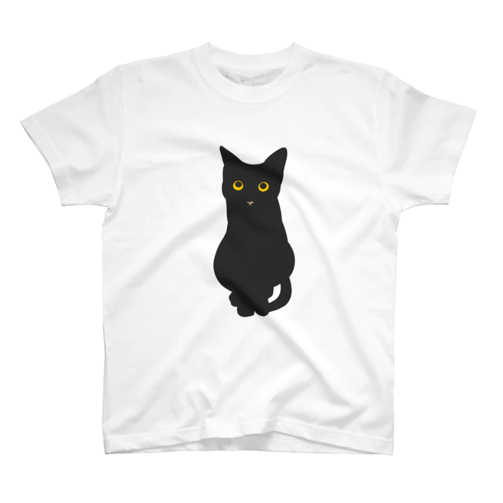 Doggerelのくろねこ Regular Fit T-Shirt