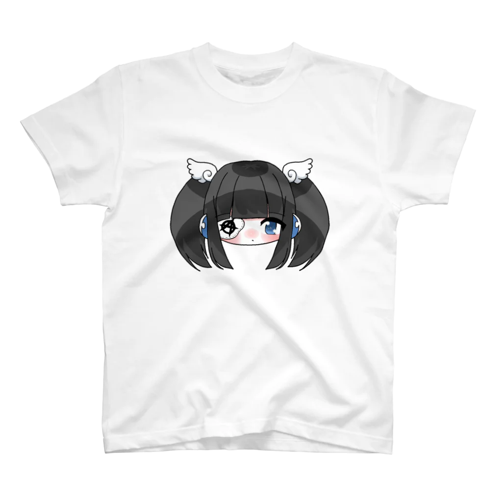 ｍｏｕｓｕｇｕの☁️ 眼帯ちゃん　☁️ スタンダードTシャツ