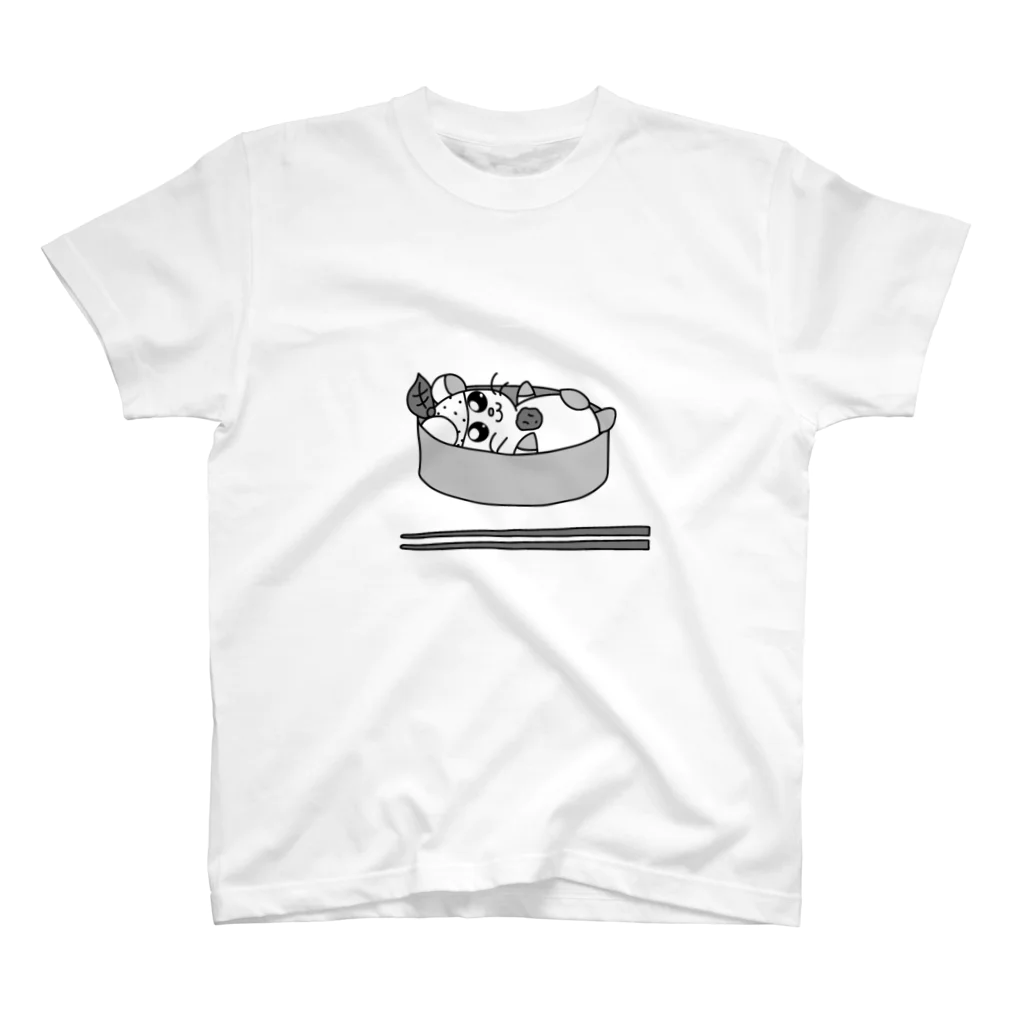 うめほしゆずたろう。のうめゆずハムくん スタンダードTシャツ