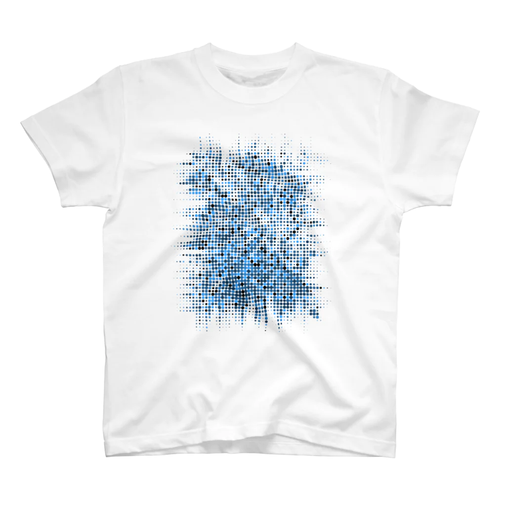 GALACTIC REBELの青い爆発 Regular Fit T-Shirt