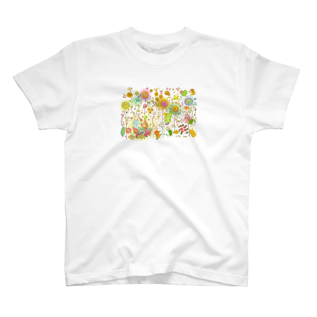 Miki OrangeのFriendscolorful2 Regular Fit T-Shirt