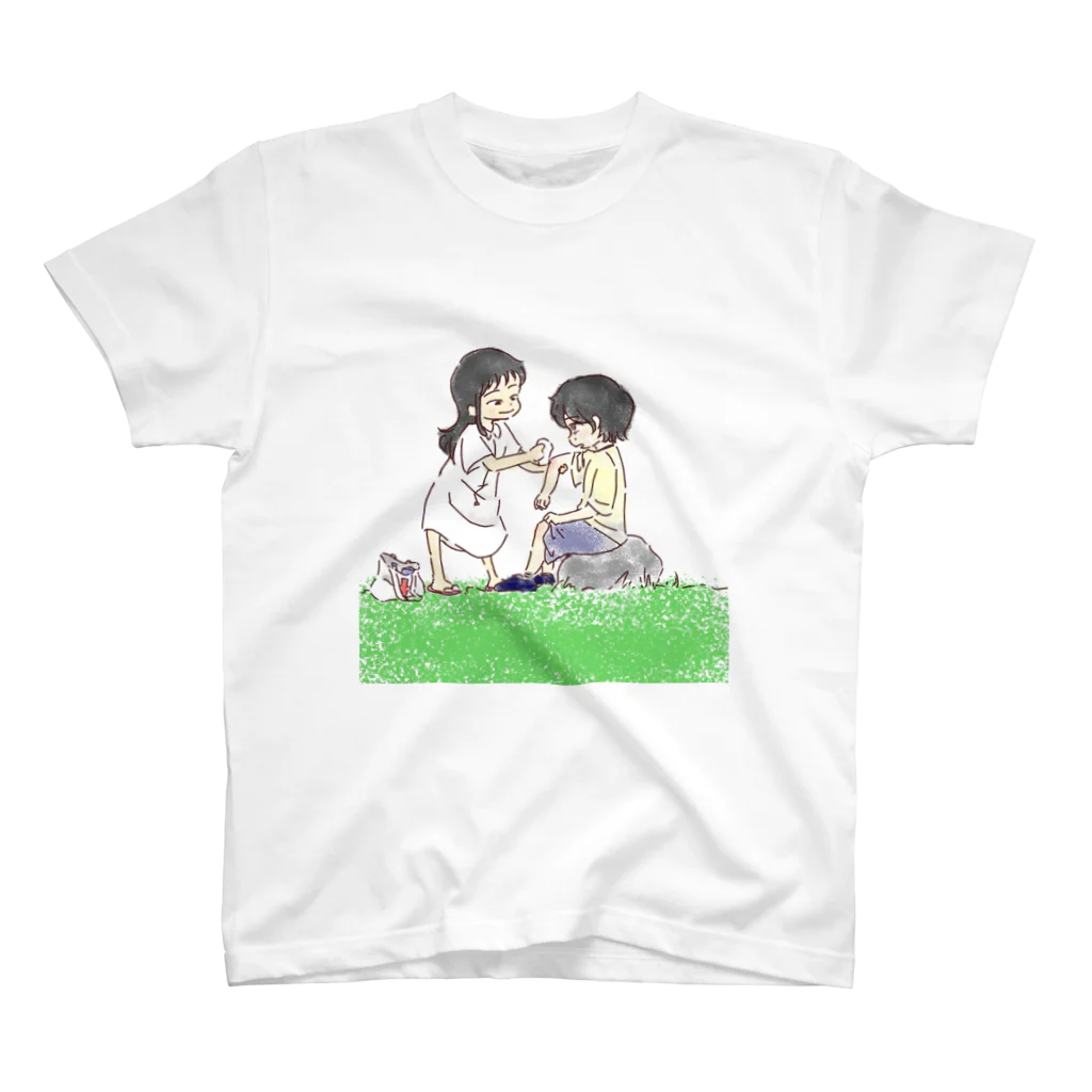 genZouの男の子と女の子 スタンダードTシャツ