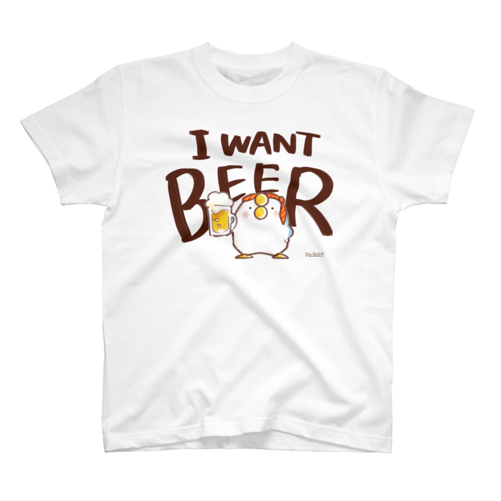 ダーシオショップのI WANT BEER( ・8・ ) Regular Fit T-Shirt