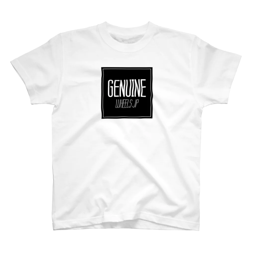 GENUINE WHEELS JP "the STORE"のlogo t-shirt W OG "box" スタンダードTシャツ