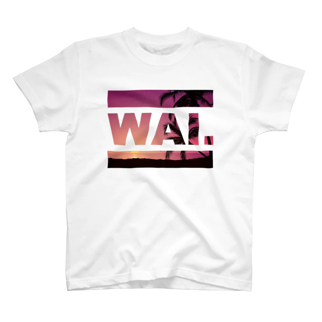 立花けんのグッズ屋さんのWAIT (ハワイアン) Regular Fit T-Shirt