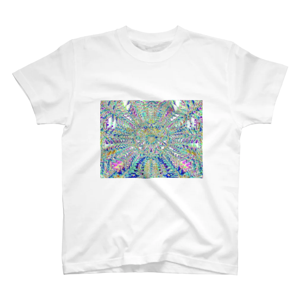 【雨の日曜日】の薔薇孔雀★ スタンダードTシャツ