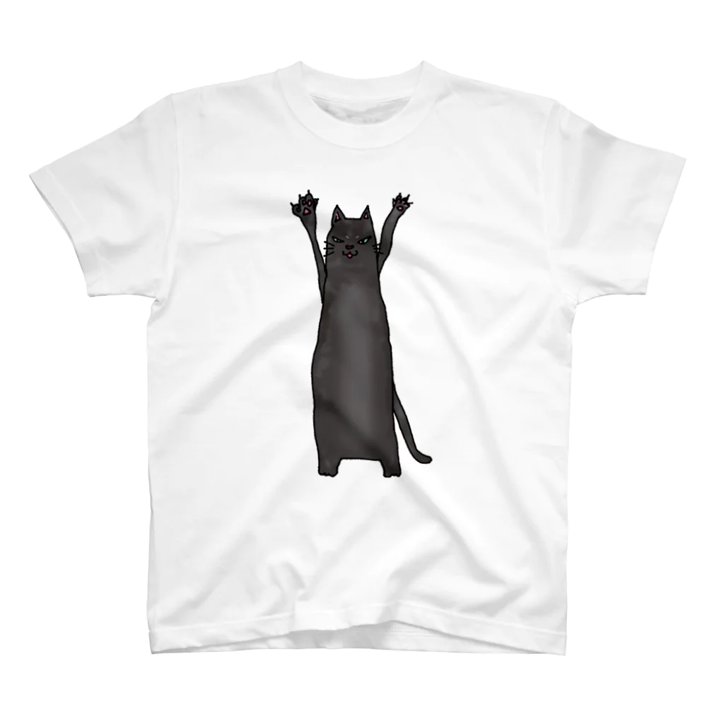 ちよ屋のここは通さないにゃ Regular Fit T-Shirt