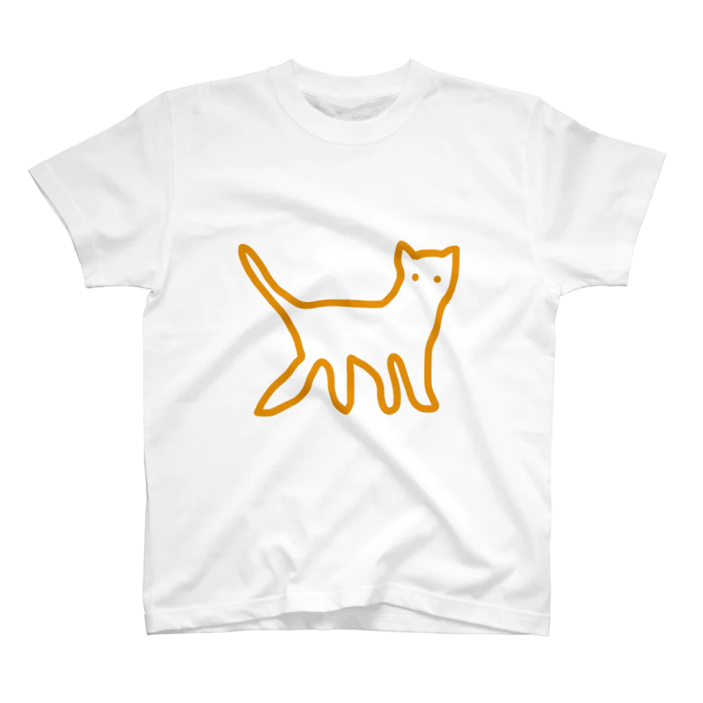 アパレル☆ハルカのナスカネコ（オレンジライン） Regular Fit T-Shirt