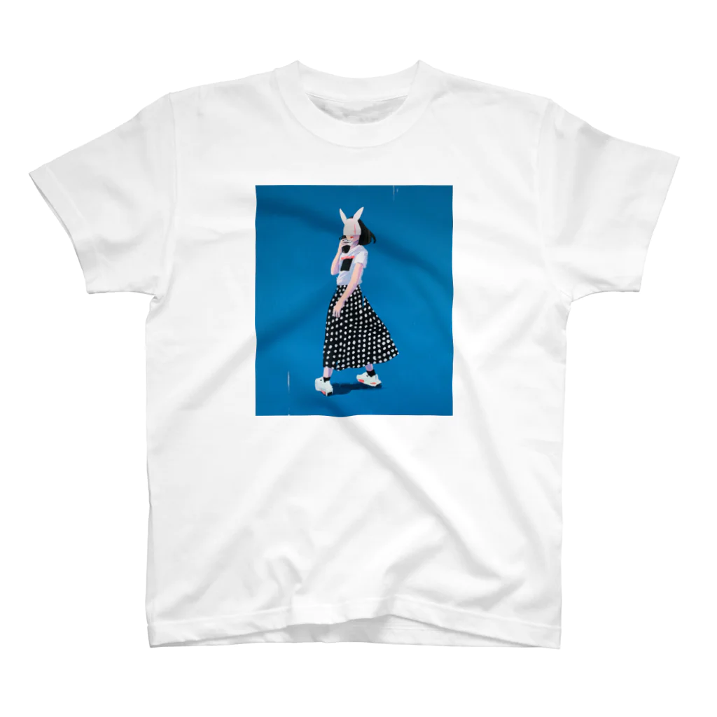 有村佳奈のART FASHION SHOPのblue girl スタンダードTシャツ