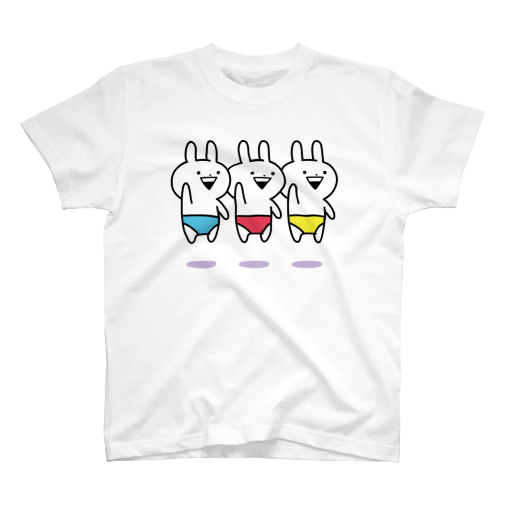 Mintoキャラクターストアのうさぎゅーん！パンツでぴょいん Regular Fit T-Shirt