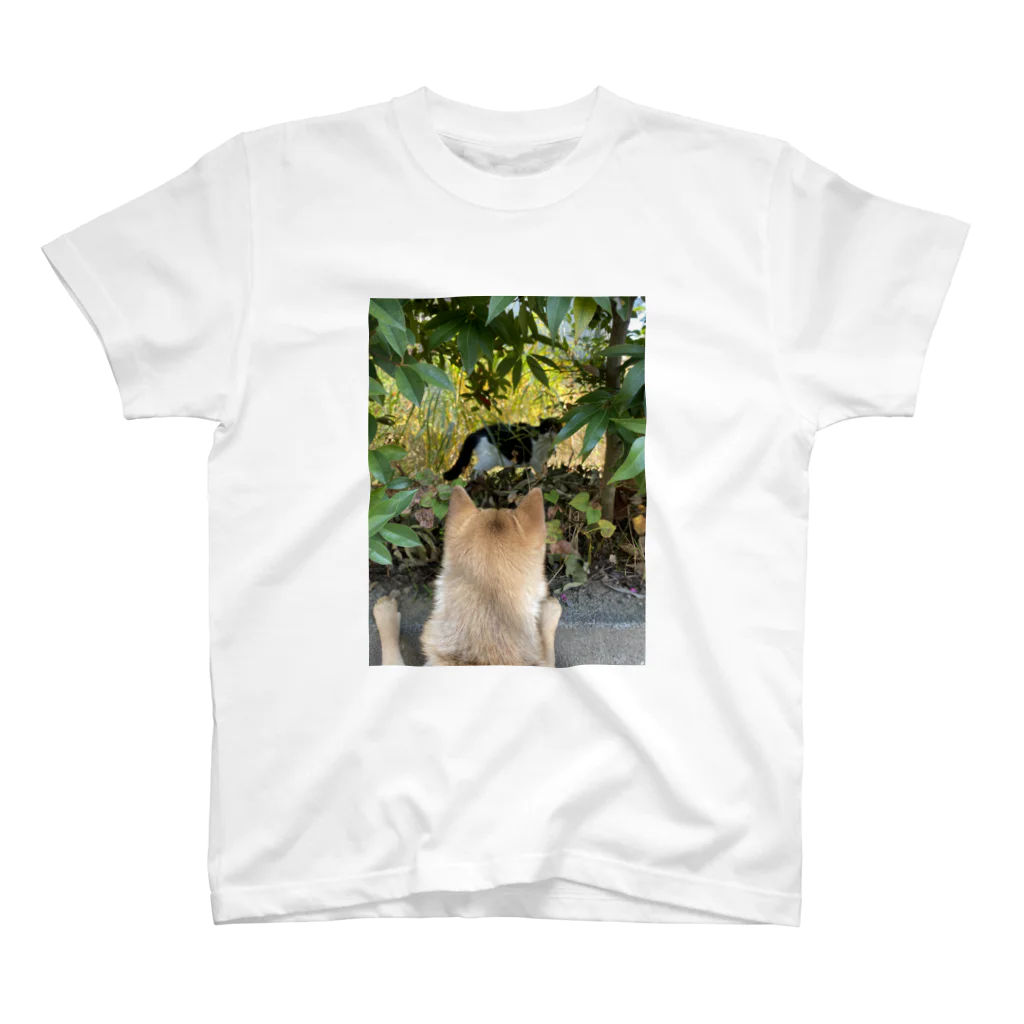 MugiMugiの犬and猫 スタンダードTシャツ