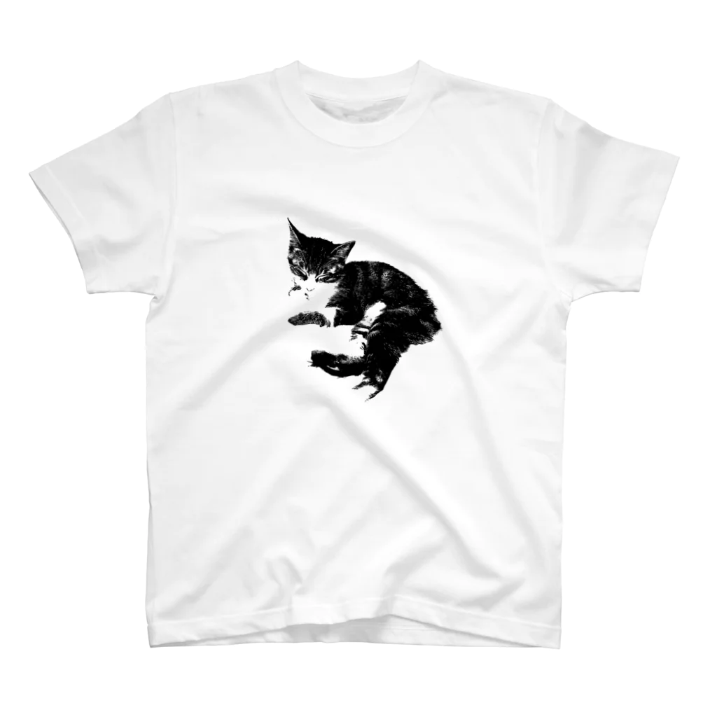SEBYのおみせのねむ猫 Regular Fit T-Shirt