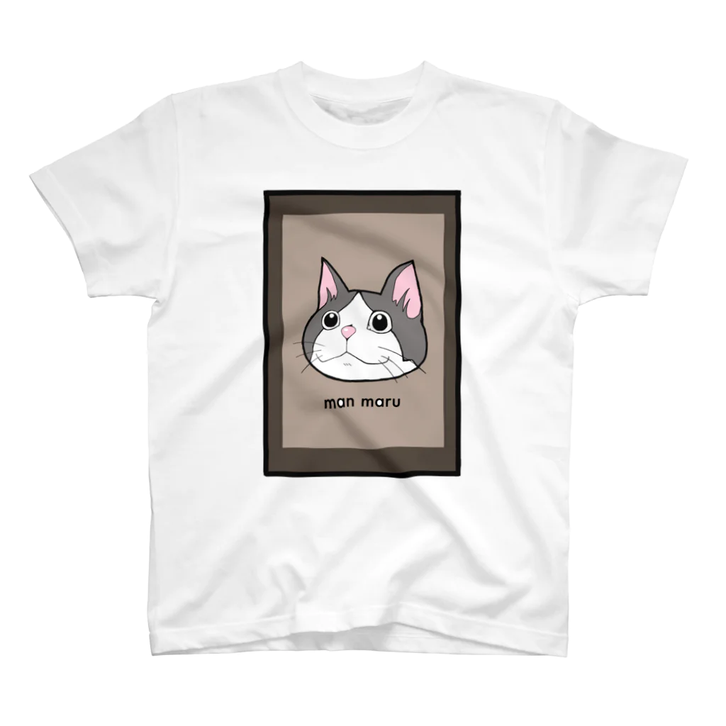 mao*maoのman maru スタンダードTシャツ