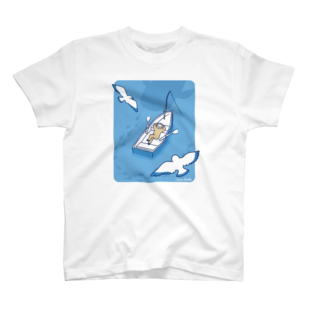 OCEAN SLOTHのナマケボート Regular Fit T-Shirt