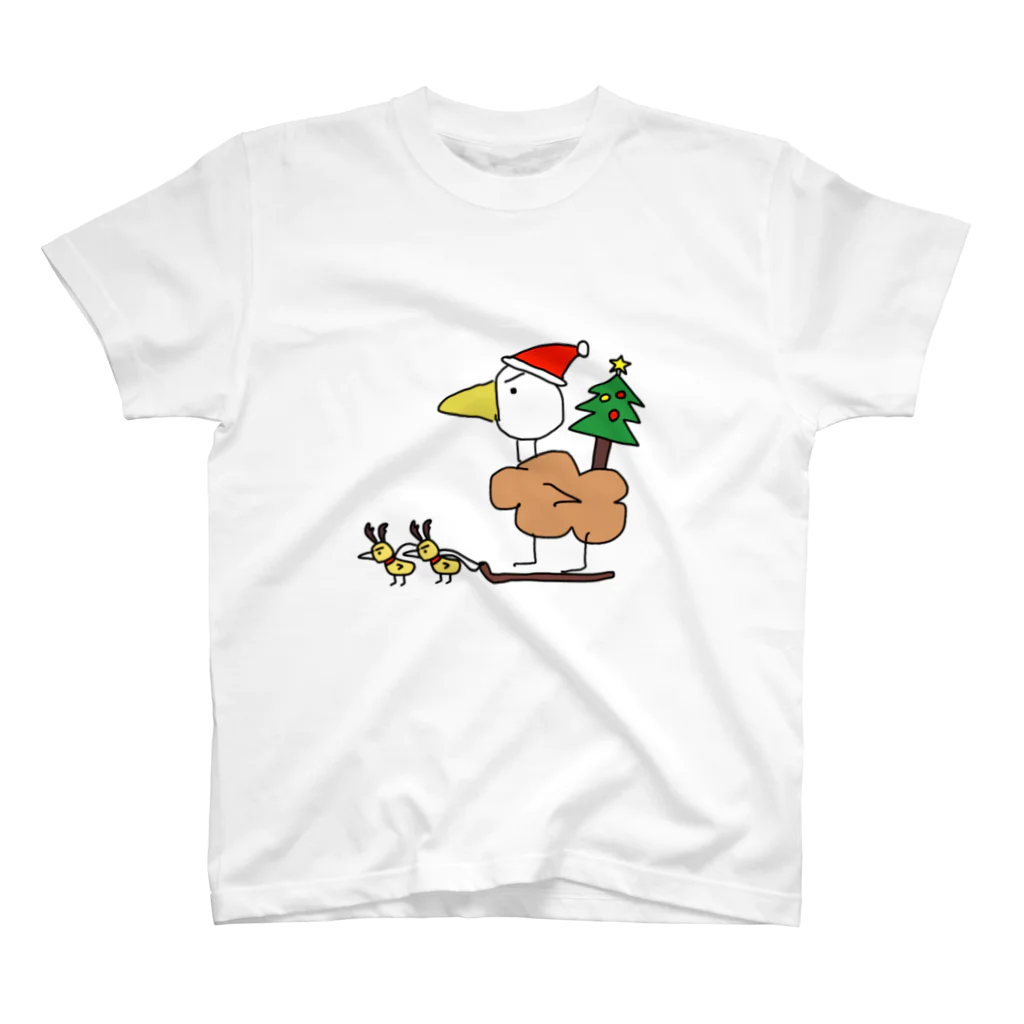 まさるTVの揚げ鶏Tシャツ　クリスマスエディション スタンダードTシャツ
