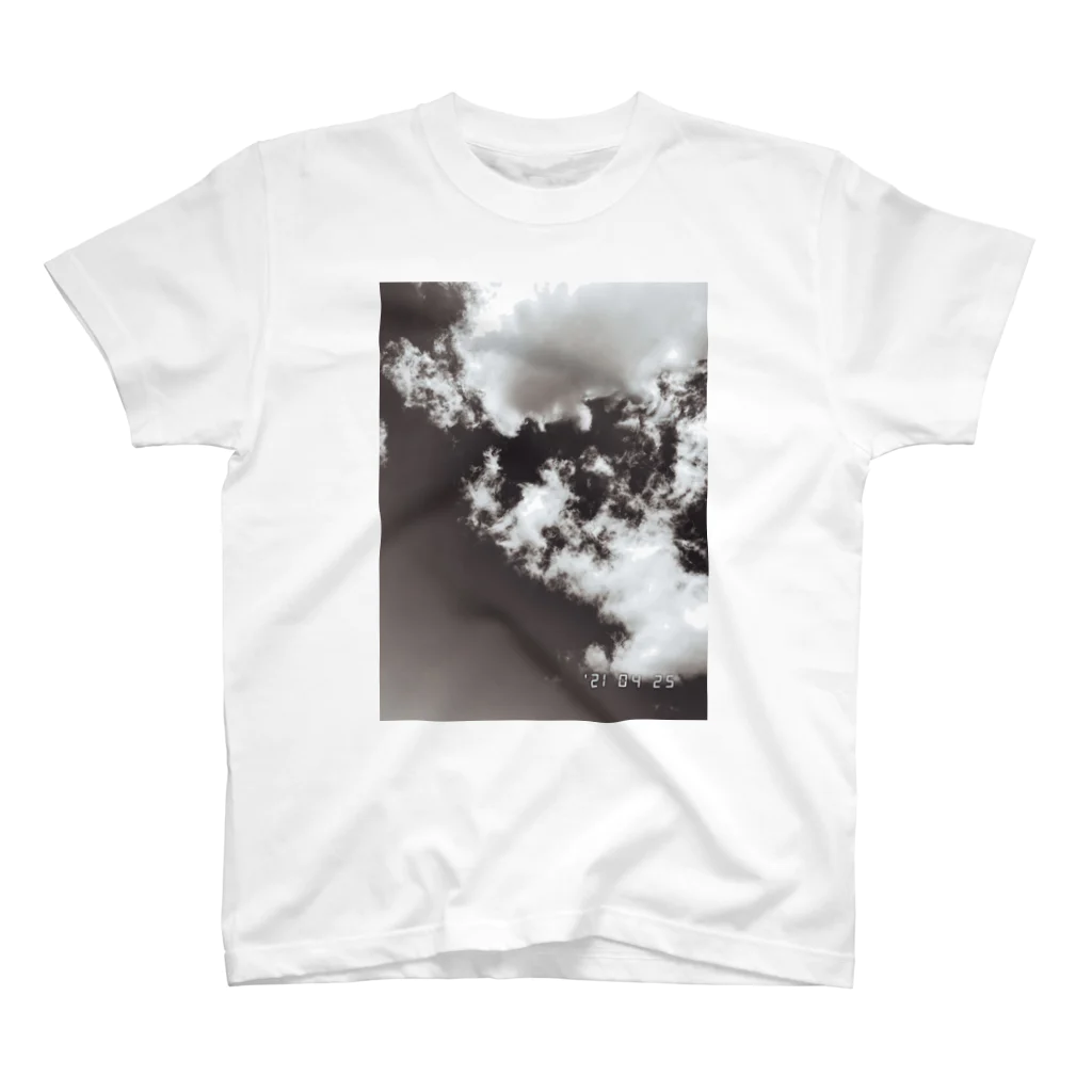 sumomのCloudy_mono スタンダードTシャツ