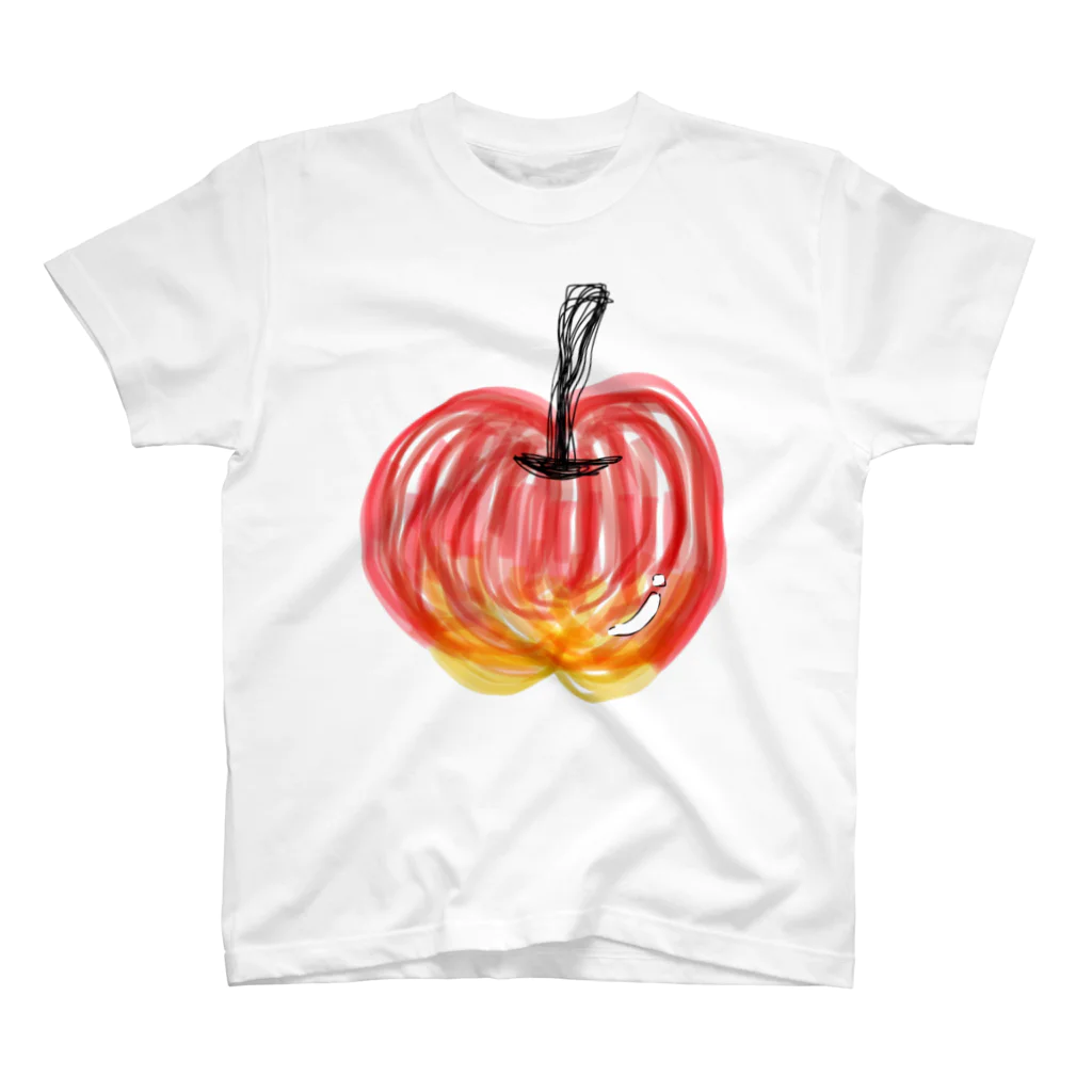 Hip&Appleのしりとりんご スタンダードTシャツ