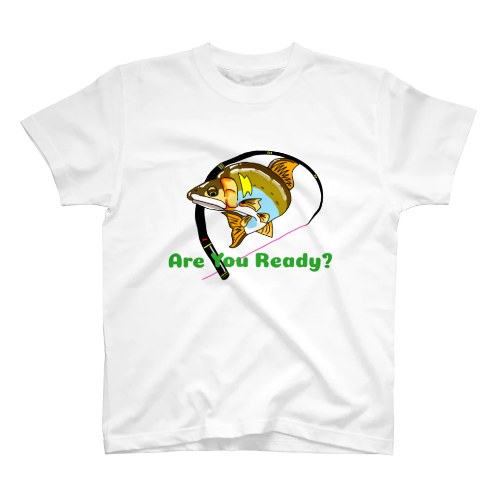 すぎん家の鮎(Are You) Ready? スタンダードTシャツ