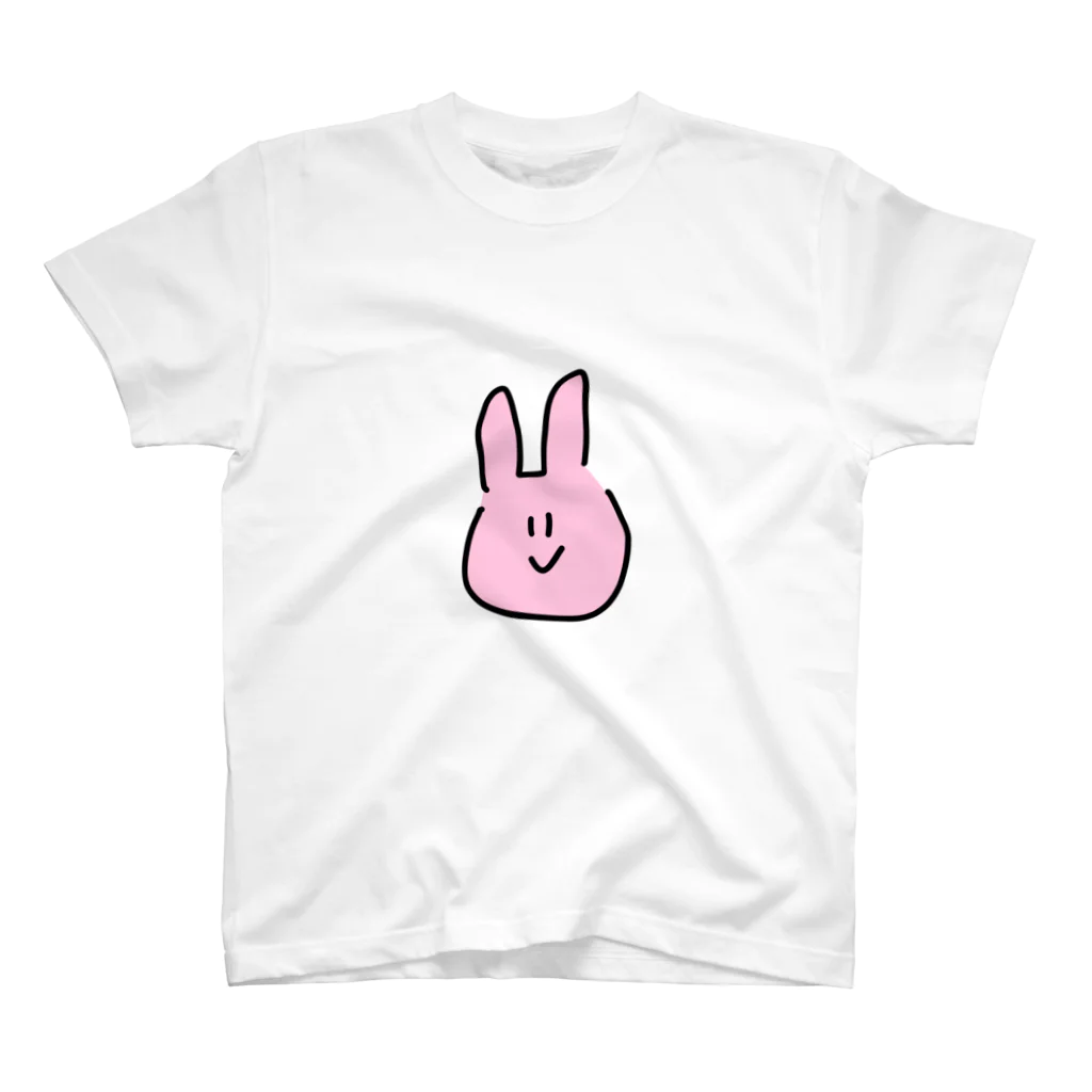 ななこさんのどうぶつぐっずのおれうさぎ スタンダードTシャツ