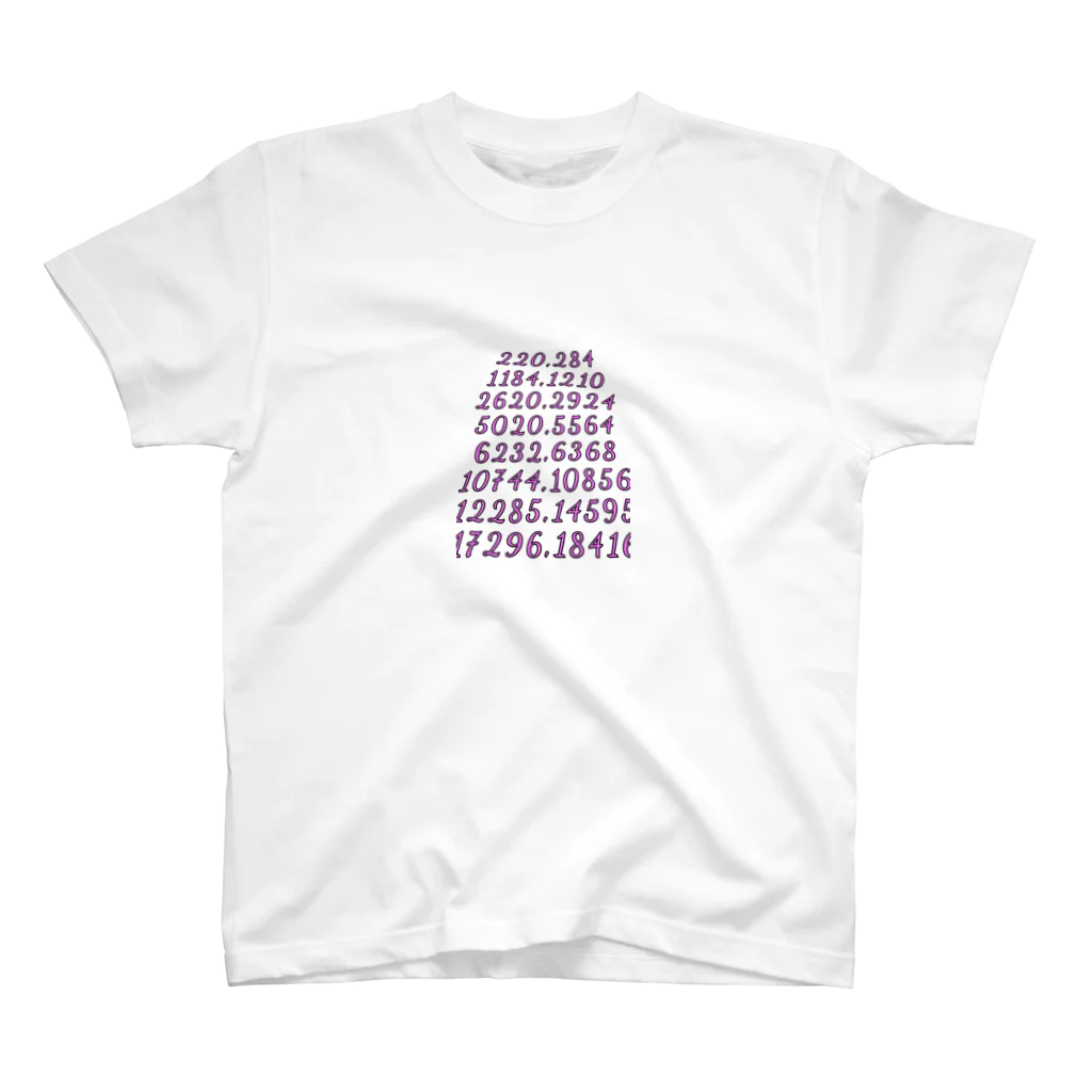 MelのAmicable Numbers Regular Fit T-Shirt