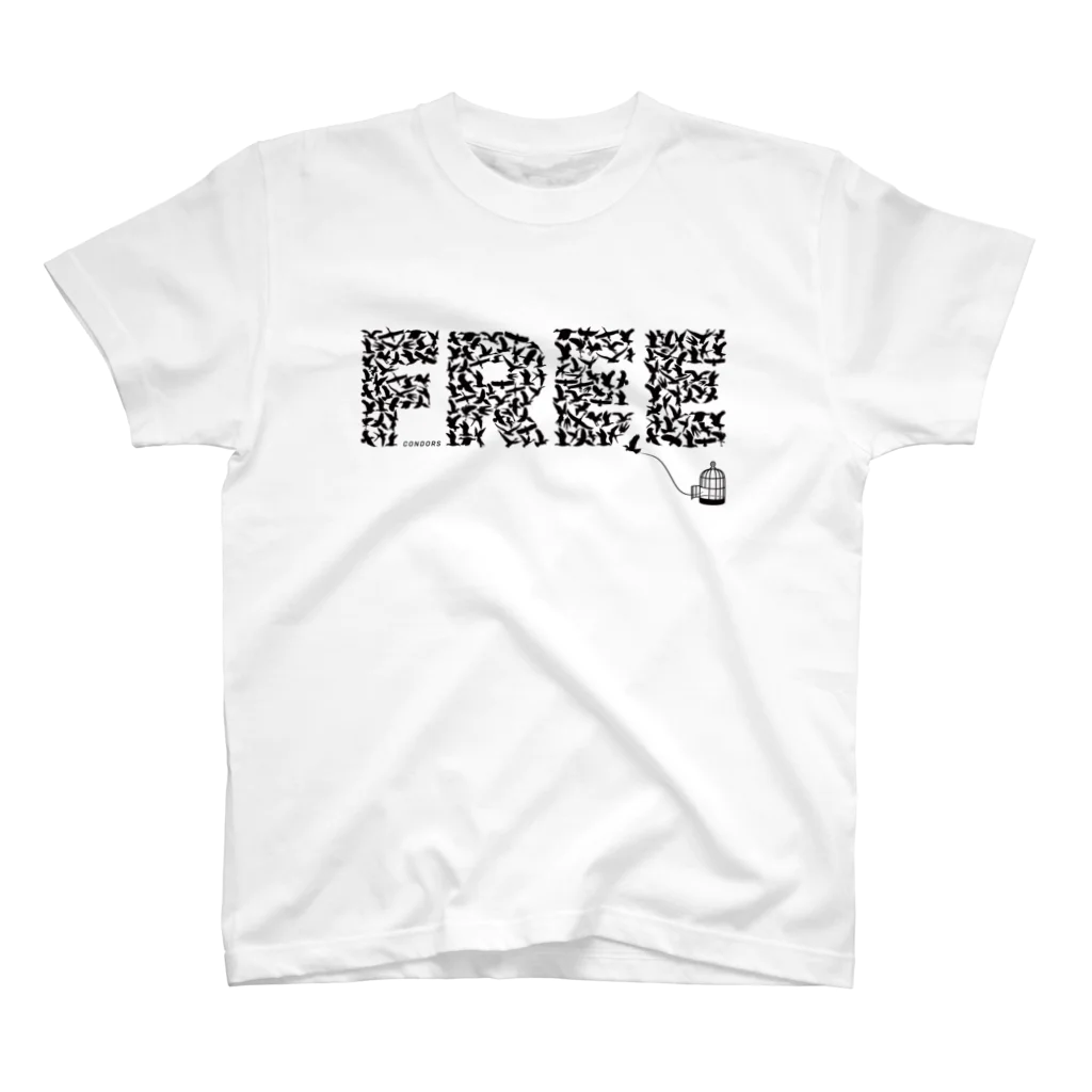 コンドルズのFree as a Bird TシャツB-1 Regular Fit T-Shirt