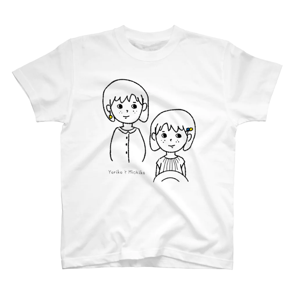 mapechiのよりことみちこ スタンダードTシャツ